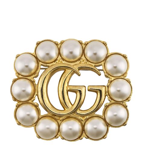 gucci double g 3cm|gucci double g brooch.